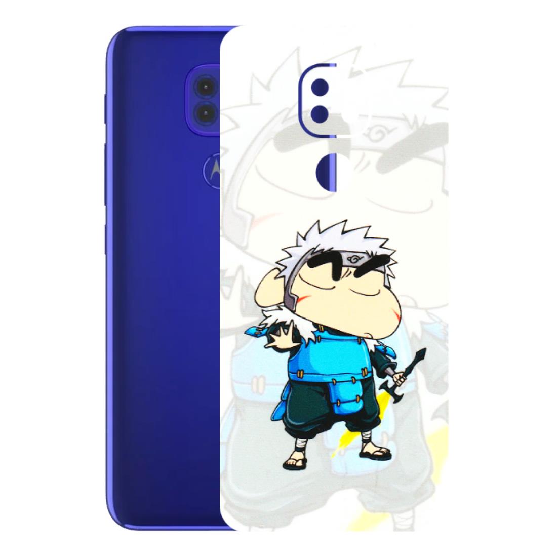 Motorola Phone Skins (All Models) - Angry Young Shinchan - 3D Embossed Finish (L-226) Motorola Moto G9