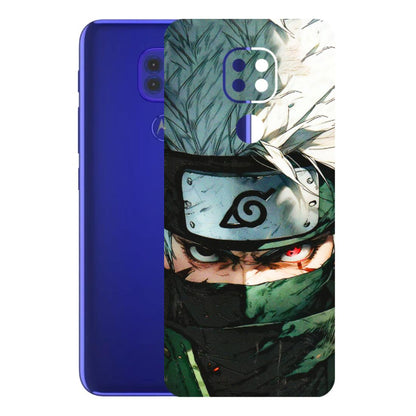 Motorola Phone Skins (All Models) - Kakashi Red Eye Focus - 3D Embossed Finish (L-227) Motorola Moto G9