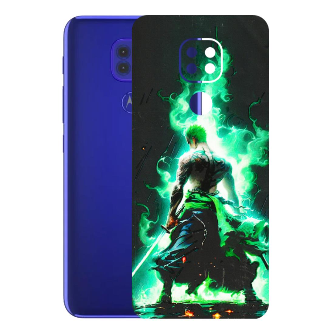 Motorola Phone Skins (All Models) - Zoro Sword - 3D Embossed Finish (L-241) Motorola Moto G9