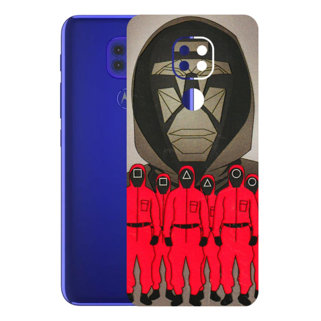 Motorola Phone Skins (All Models) - Squid Game Hero - 3D Embossed Finish (L-245) Motorola Moto G9