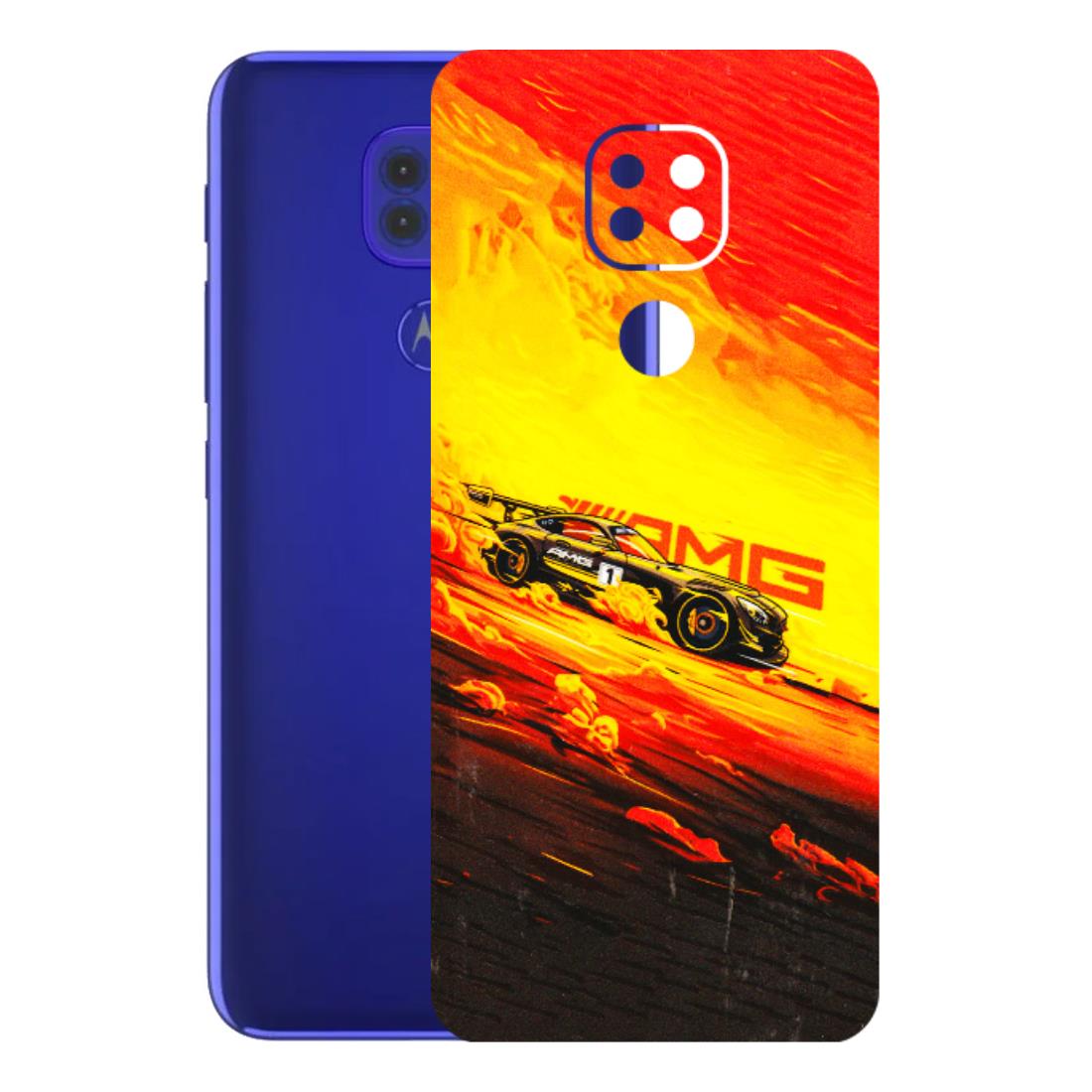 Motorola Phone Skins (All Models) - AMG Car Speed Cover - 3D Embossed Finish (L-256) Motorola Moto G9