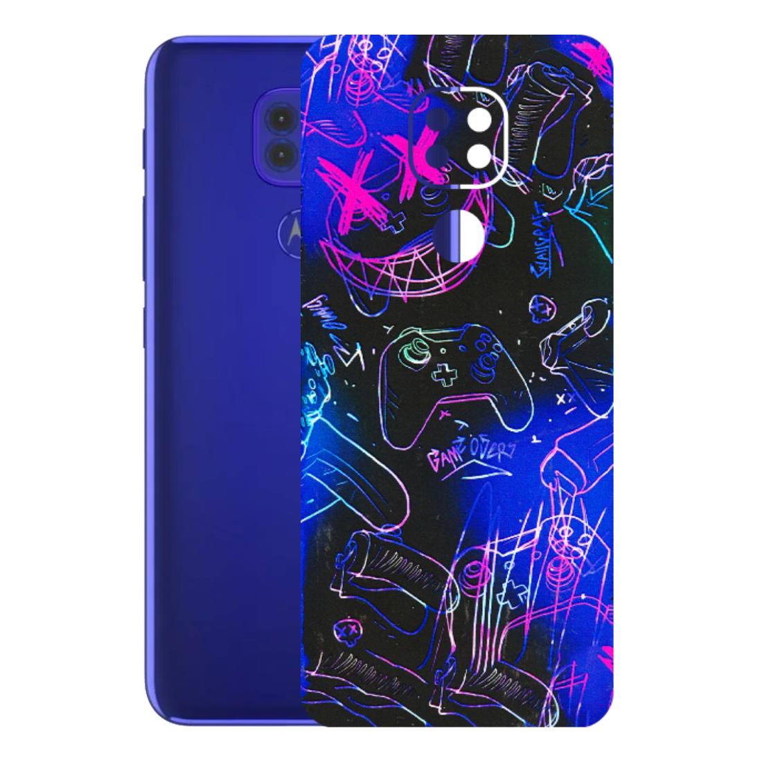 Motorola Phone Skins (All Models) - Gamers Paradise - 3D Embossed Finish (L-258) Motorola Moto G9