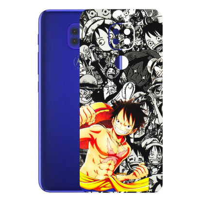 Motorola Phone Skins (All Models) - Anime Comics Games Doodles - 3D Embossed Finish (L-27) Motorola Moto G9