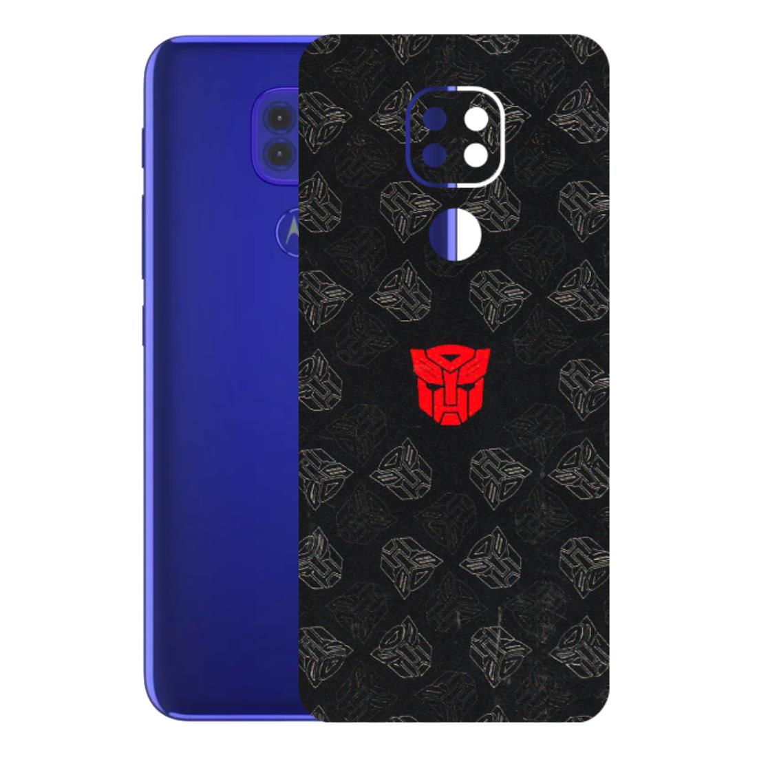 Motorola Phone Skins (All Models) - Transformers Devastation - 3D Embossed Finish (L-301) Motorola Moto G9
