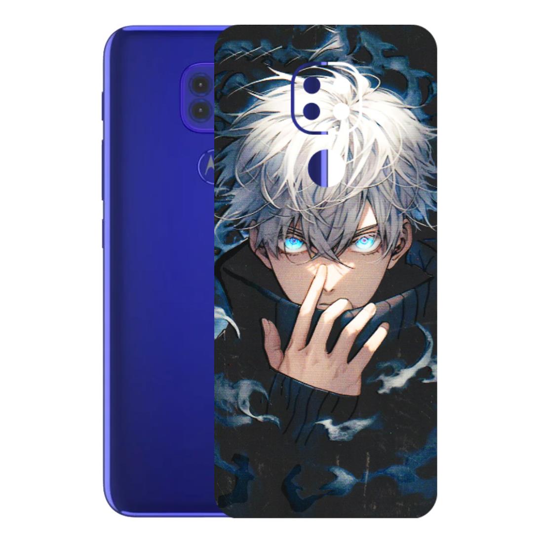 Motorola Phone Skins (All Models) - New Jujutsu Kaisen Anime - 3D Embossed Finish (L-313) Motorola Moto G9