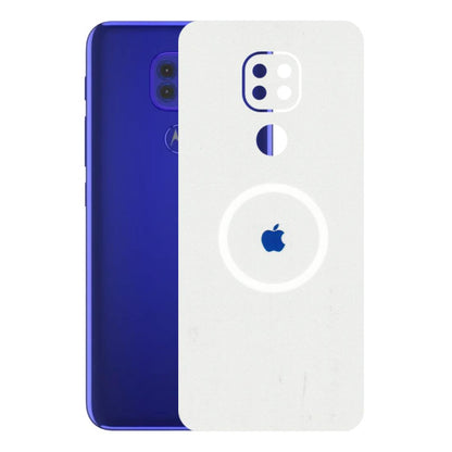 Motorola Phone Skins (All Models) - iPhone Magsafe Logo - 3D Embossed Finish (L-320) Motorola Moto G9