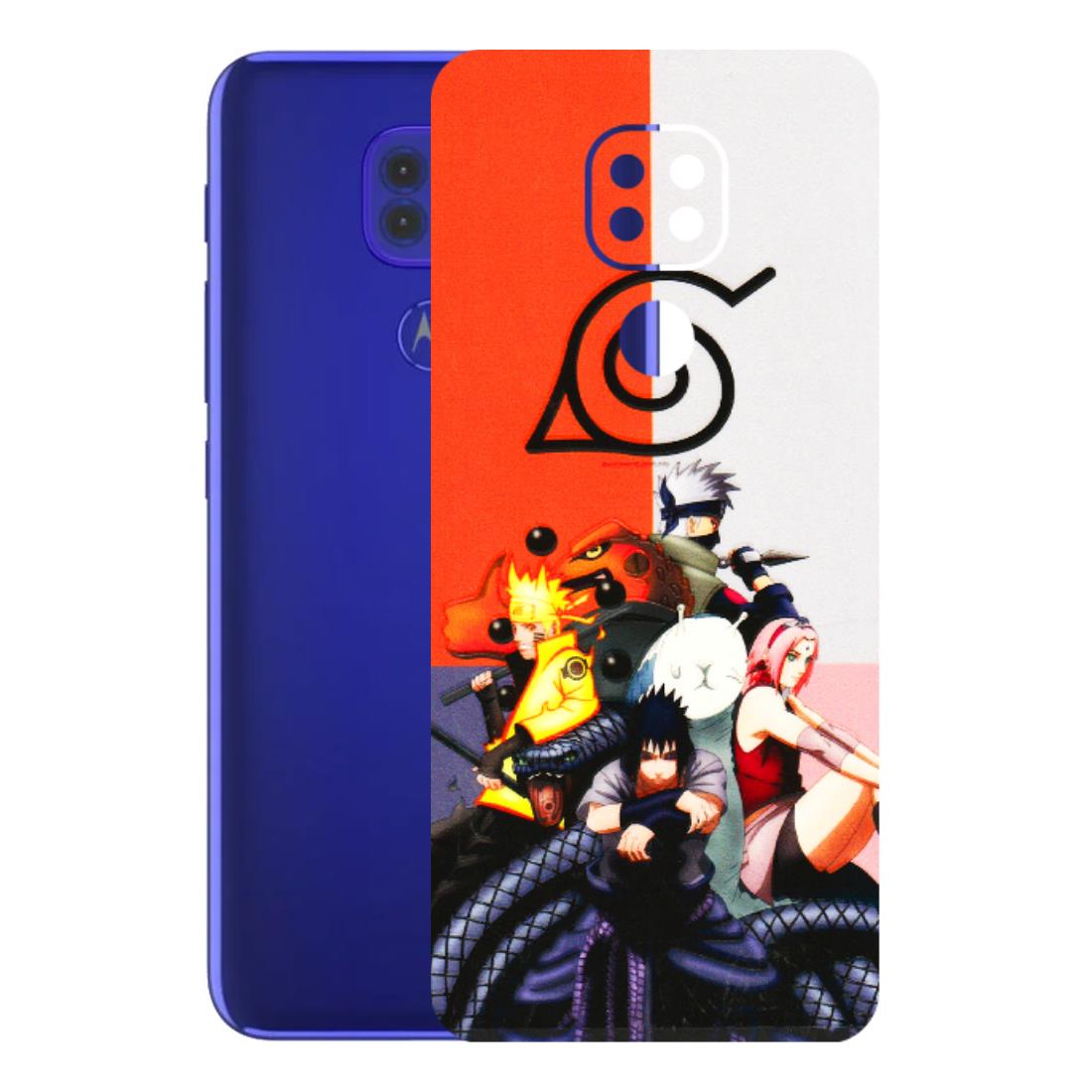 Motorola Phone Skins (All Models) - Naruto Final Fight - 3D Embossed Finish (L-33) Motorola Moto G9