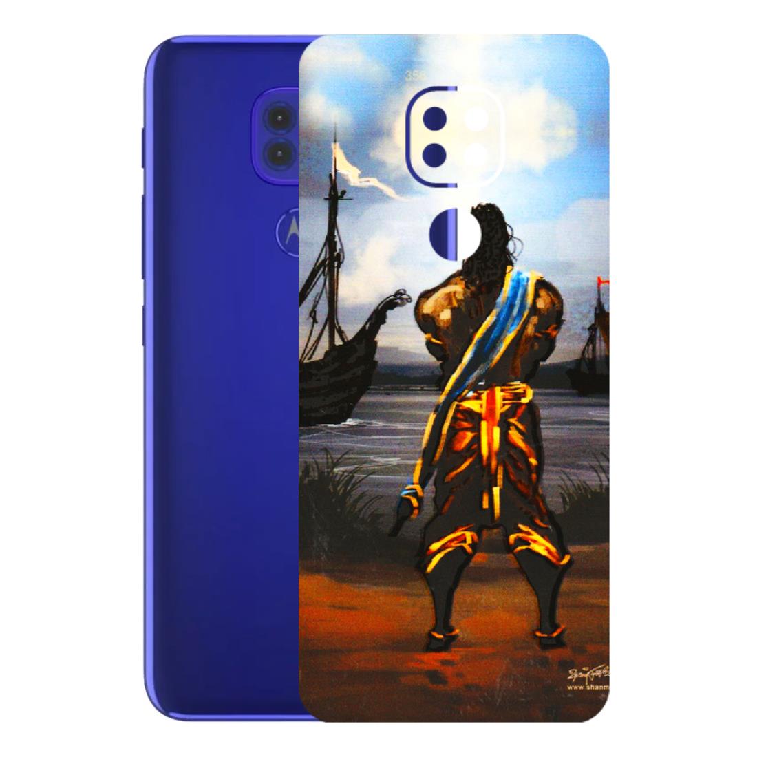 Motorola Phone Skins (All Models) - Heavenly God Figure - 3D Embossed Finish (L-34) Motorola Moto G9