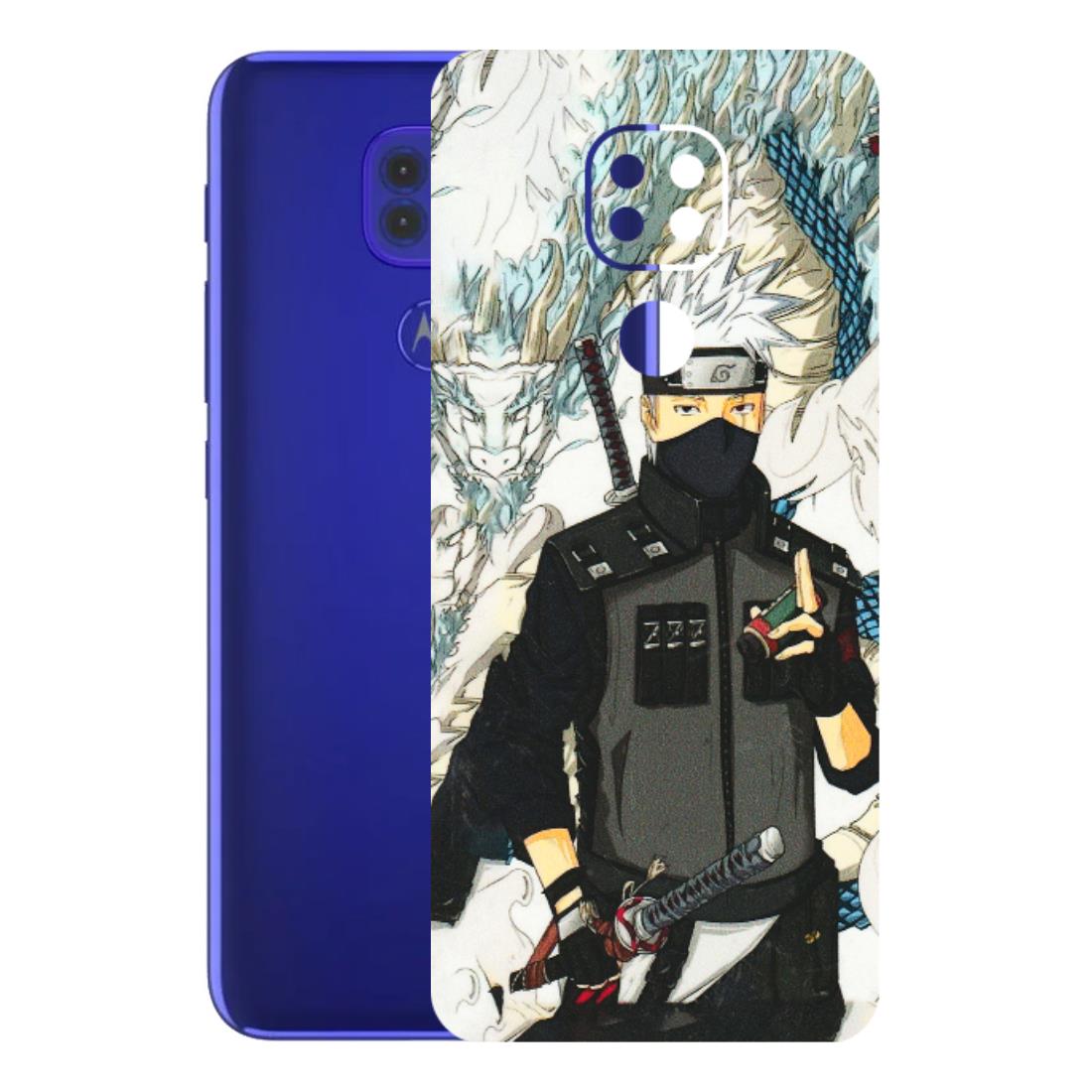 Motorola Phone Skins (All Models) - Kakashi Hatake Naruto Anime - 3D Embossed Finish (L-46) Motorola Moto G9