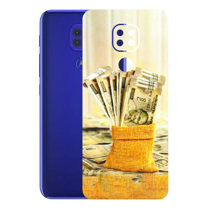 Motorola Phone Skins (All Models) - Show Me The Money - 3D Embossed Finish (L-52) Motorola Moto G9