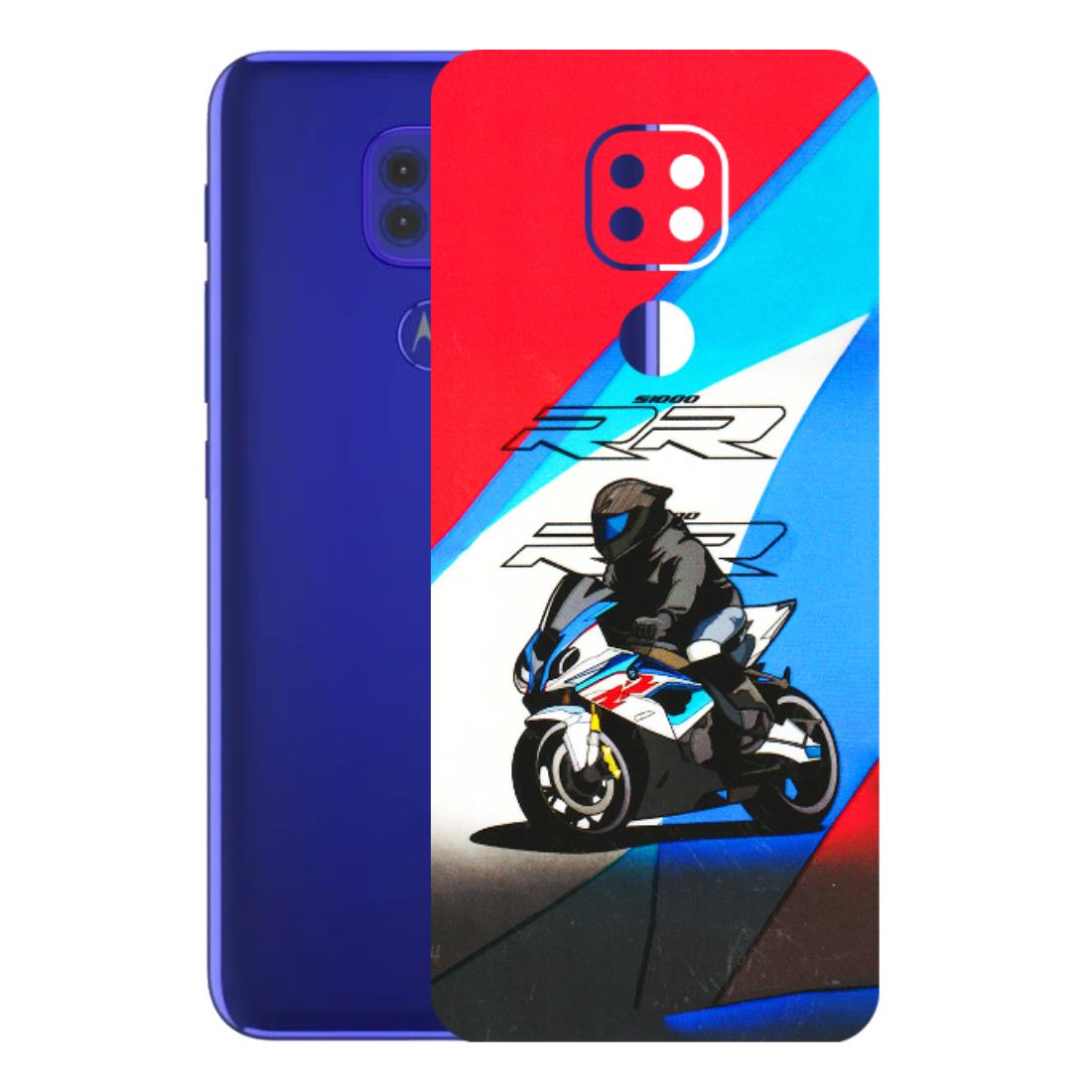 Motorola Phone Skins (All Models) - Bikers Love - 3D Embossed Finish (L-58) Motorola Moto G9