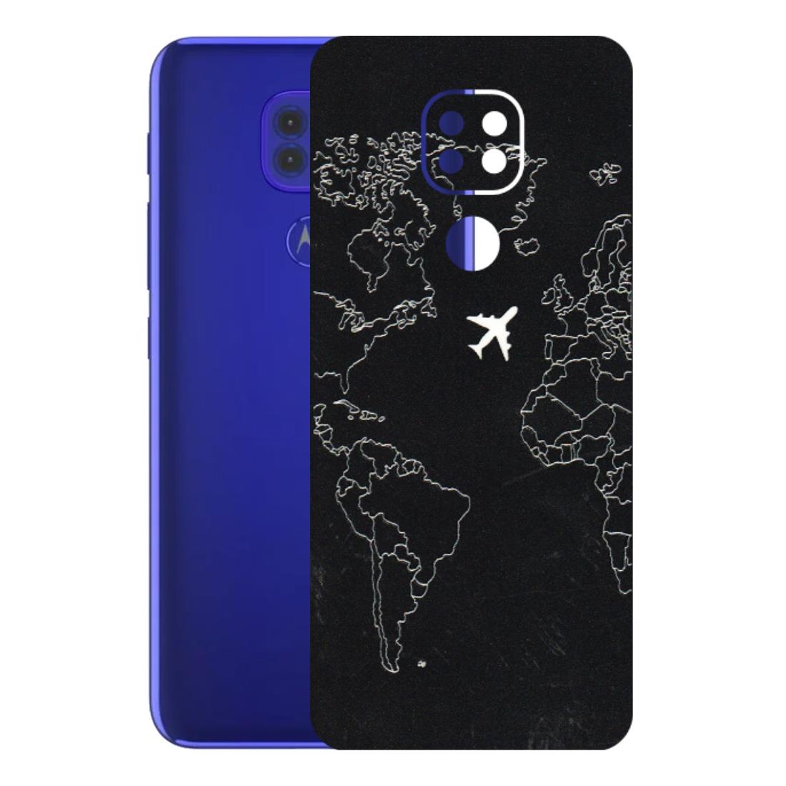 Motorola Phone Skins (All Models) - Never Ending Travel - 3D Embossed Finish (L-79) Motorola Moto G9