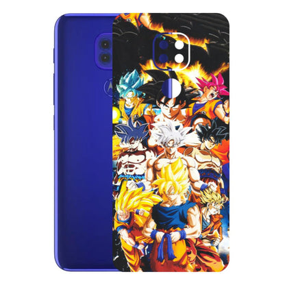 Motorola Phone Skins (All Models) - Ultimate Dragon Ball Z - Matte Finish (M-100) Motorola Moto G9