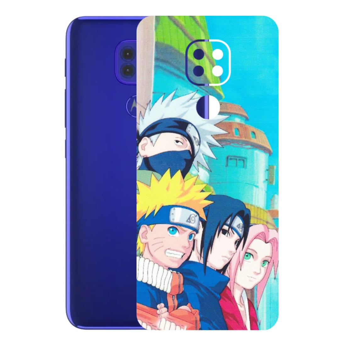 Motorola Phone Skins (All Models) - Team Minato And Kakashi - Matte Finish (M-101) Motorola Moto G9