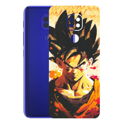 Motorola Phone Skins (All Models) - Angry Goku - Matte Finish (M-12) Motorola Moto G9