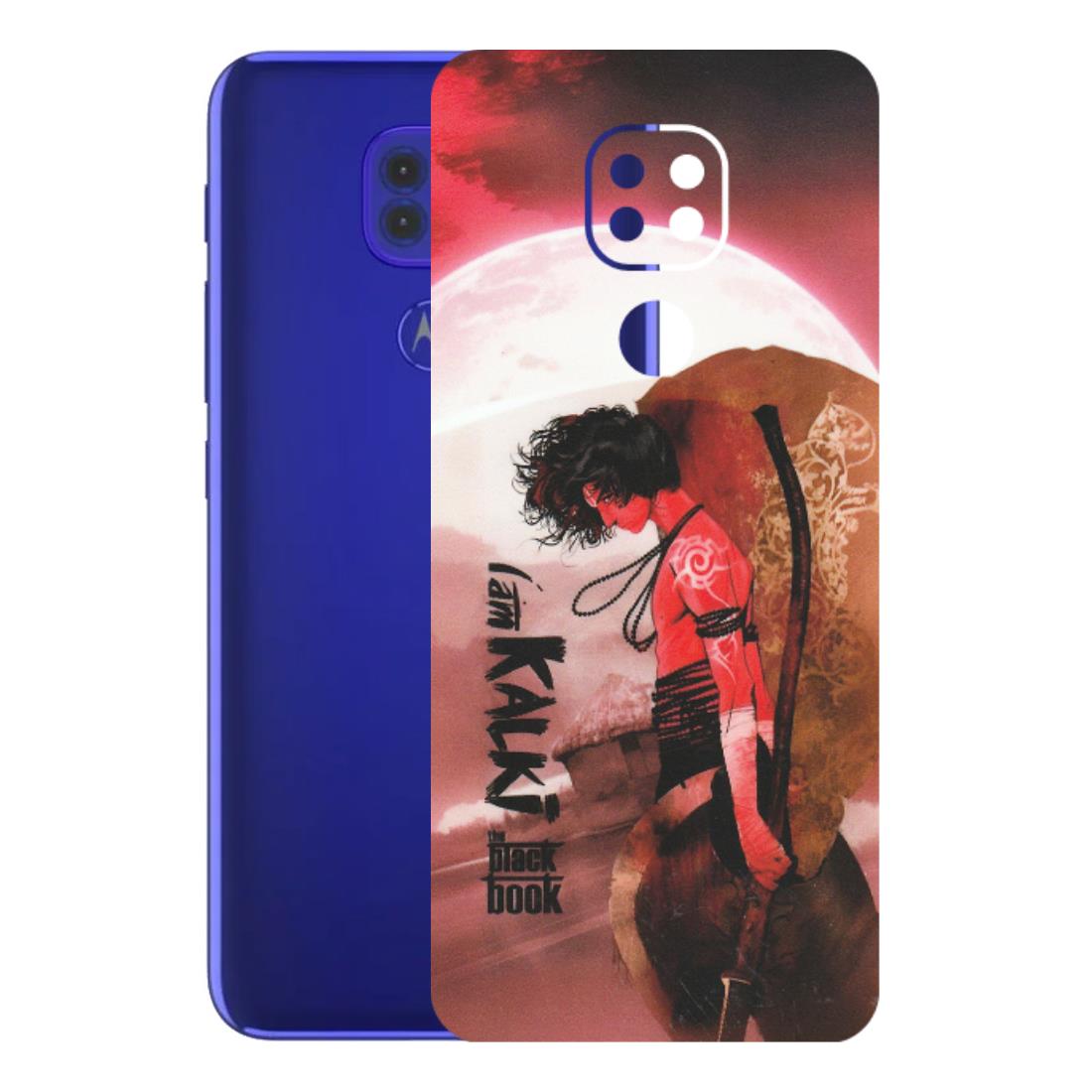 Motorola Phone Skins (All Models) - The Black Book Kalia Anime - Matte Finish (M-129) Motorola Moto G9