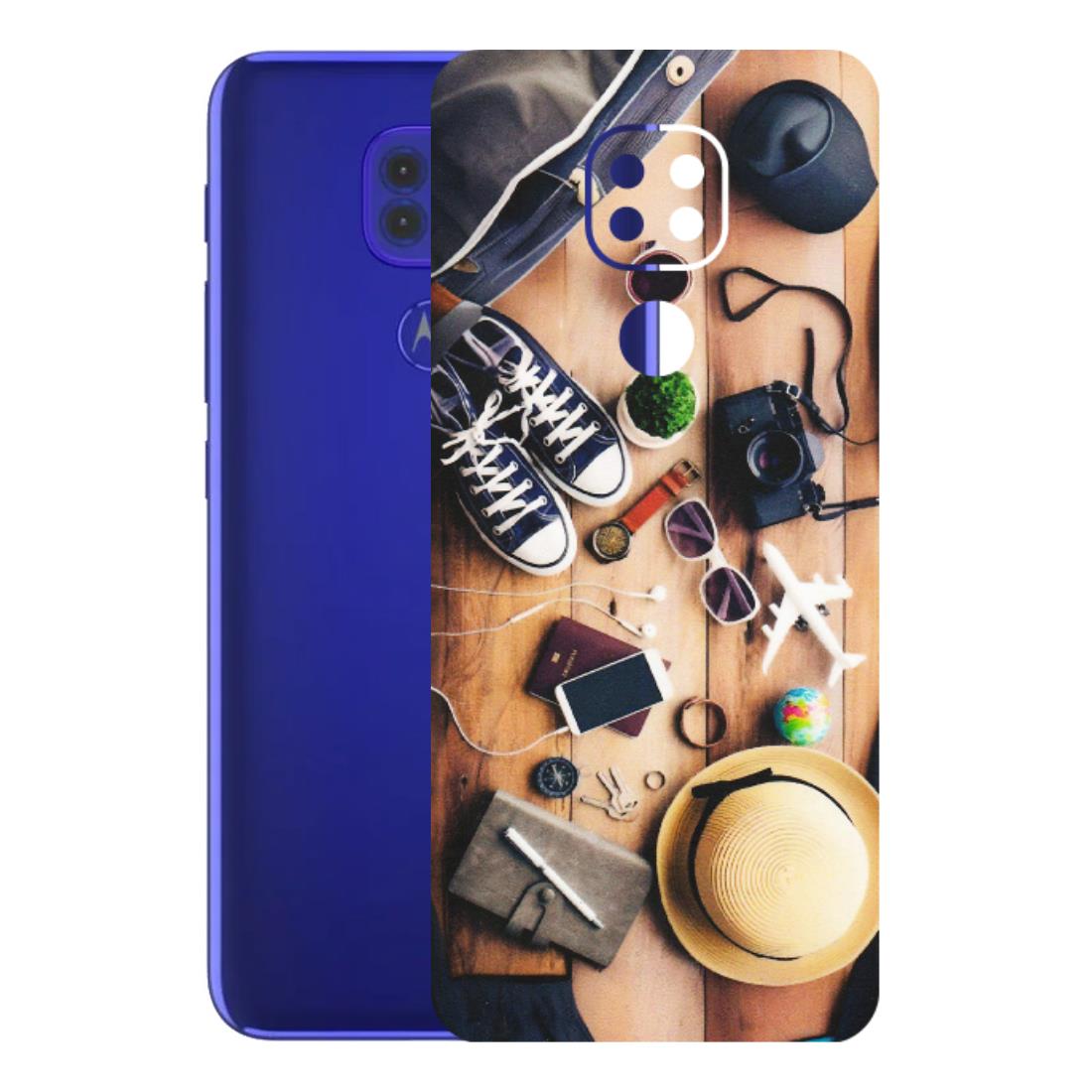 Motorola Phone Skins (All Models) - Travel Wanderlust - Matte Finish (M-133) Motorola Moto G9