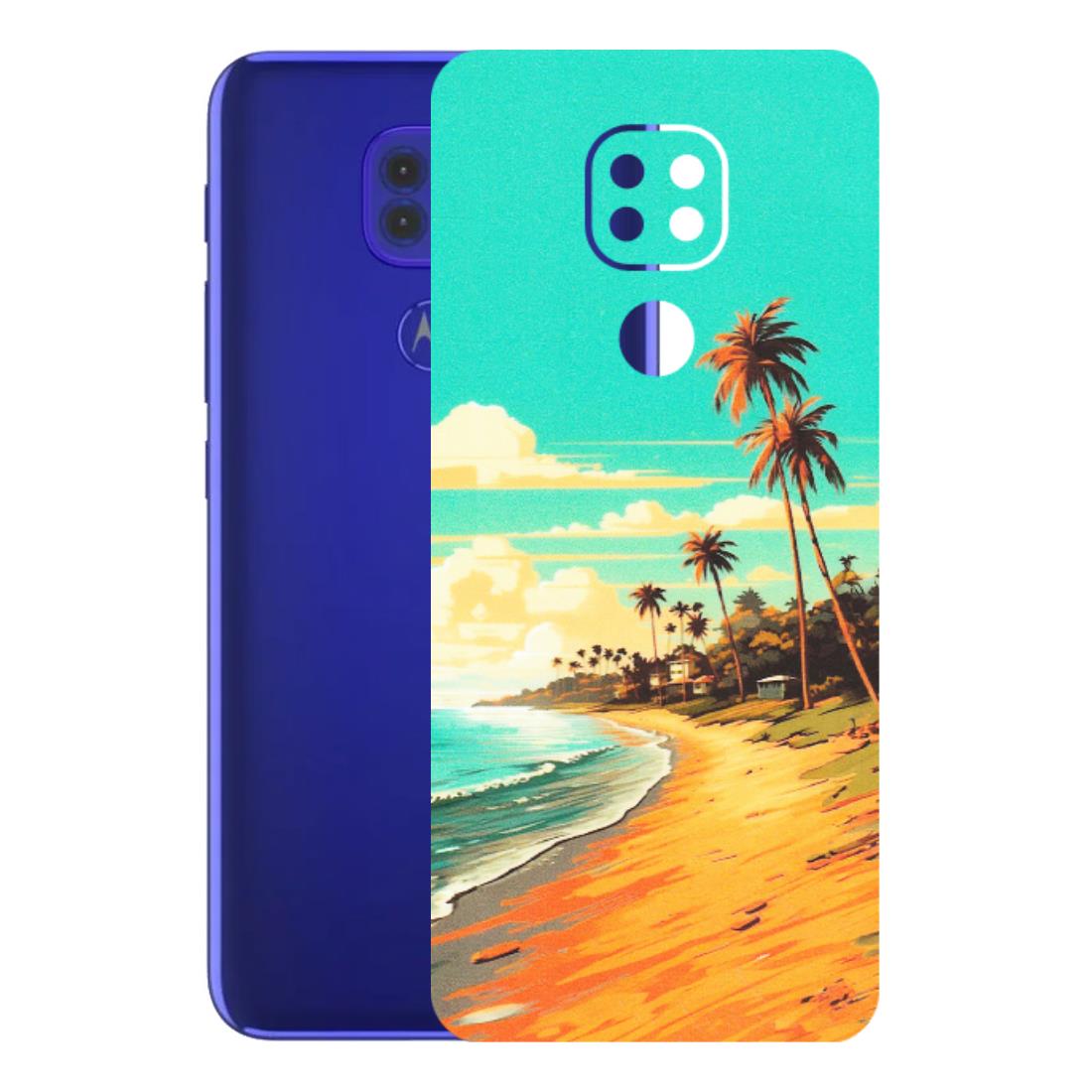 Motorola Phone Skins (All Models) - Miami Beach - Matte Finish (M-136) Motorola Moto G9