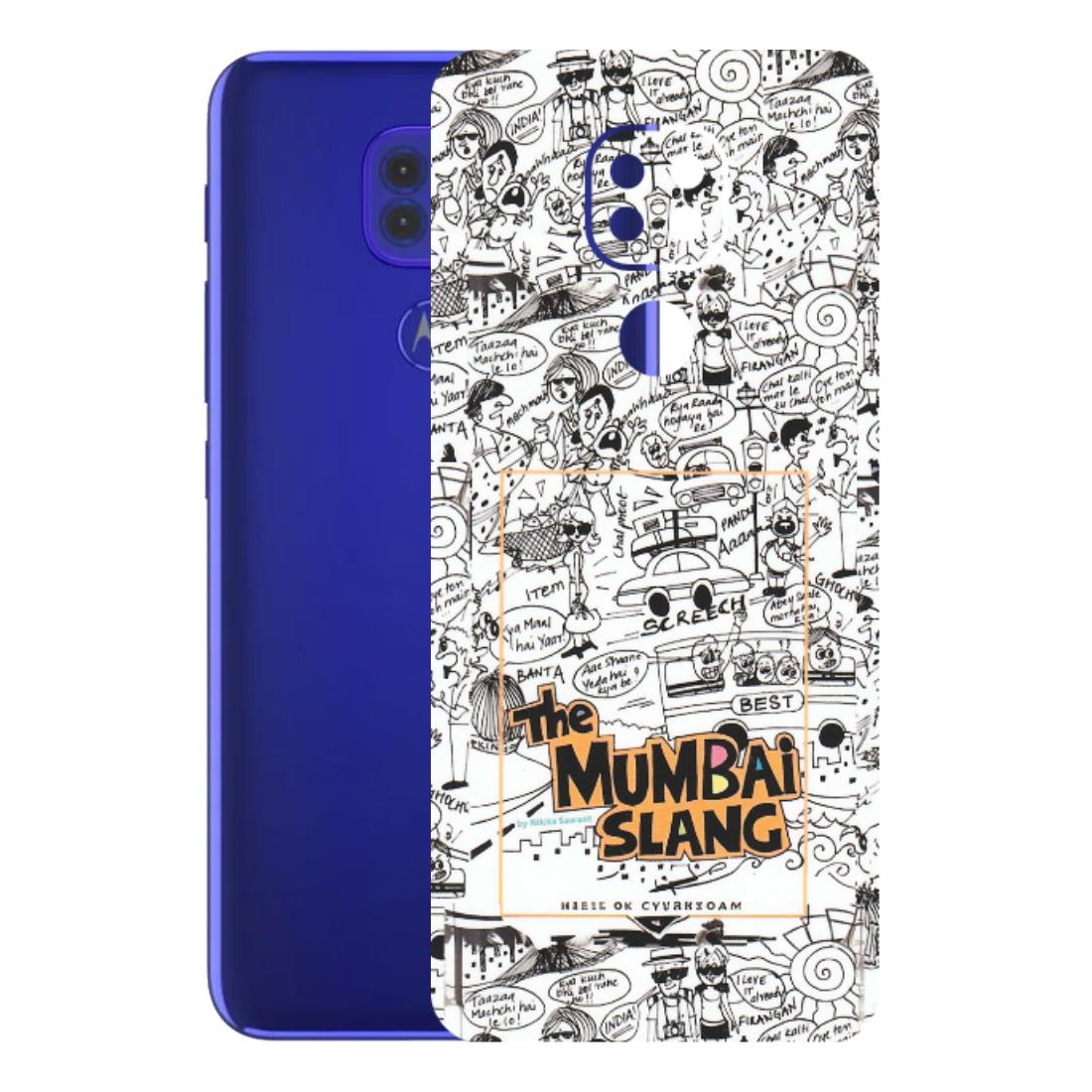 Motorola Phone Skins (All Models) - The Mumbai Slang - Matte Finish (M-142) Motorola Moto G9