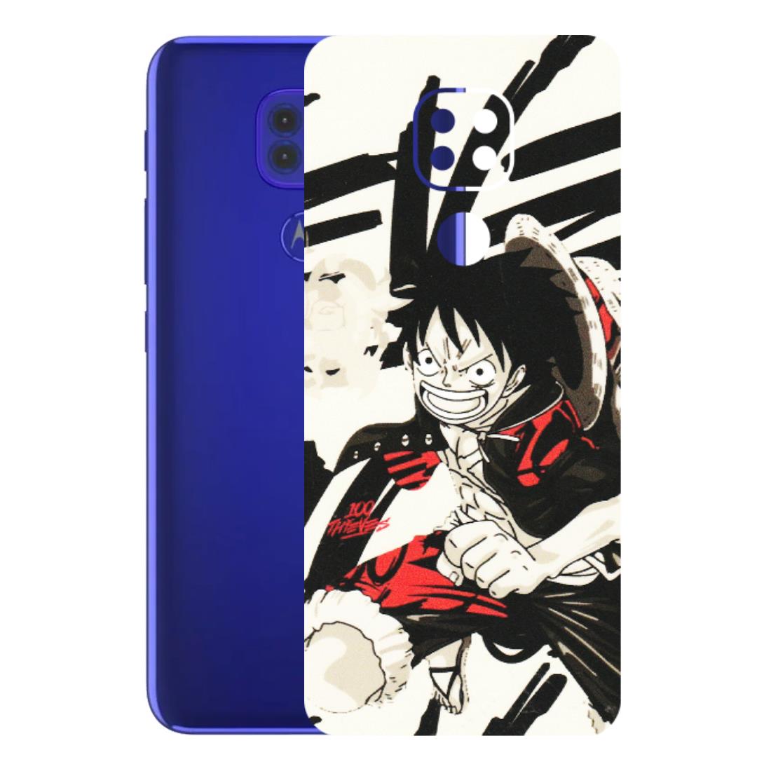 Motorola Phone Skins (All Models) - Monkey D.Luffy Manga Anime - Matte Finish (M-145) Motorola Moto G9