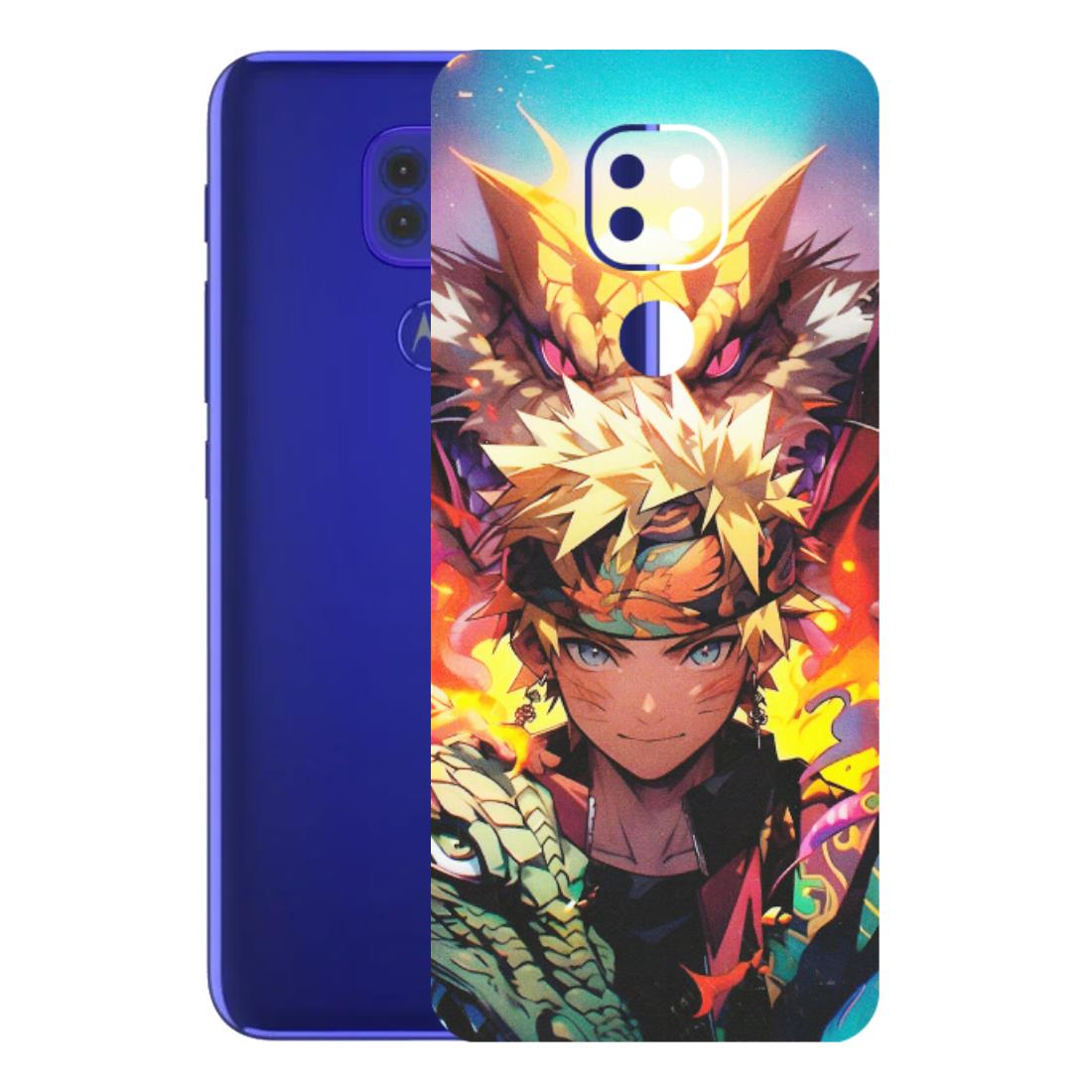 Motorola Phone Skins (All Models) - Angry Naruto Anime - Matte Finish (M-148) Motorola Moto G9