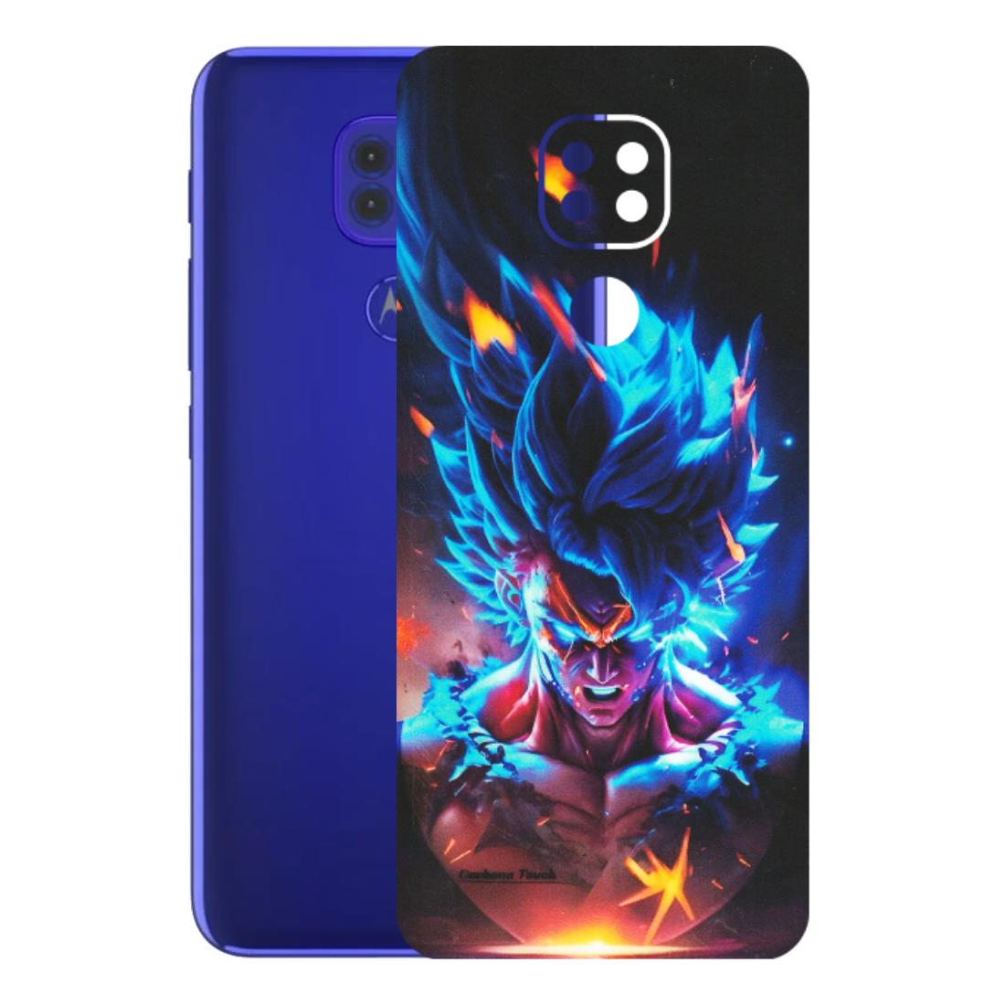 Motorola Phone Skins (All Models) - Angry Goku Dragon Ball Anime - Matte Finish (M-150) Motorola Moto G9