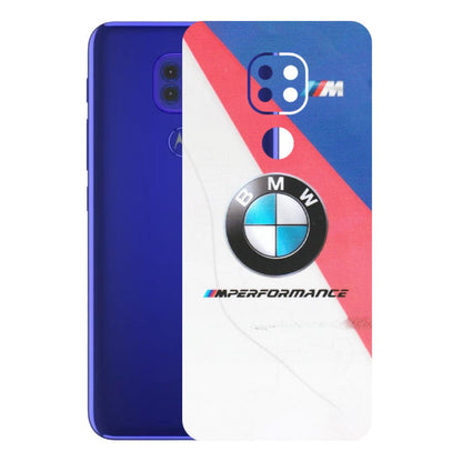 Motorola Phone Skins (All Models) - BMW Logo Performance - Matte Finish (M-27) Motorola Moto G9