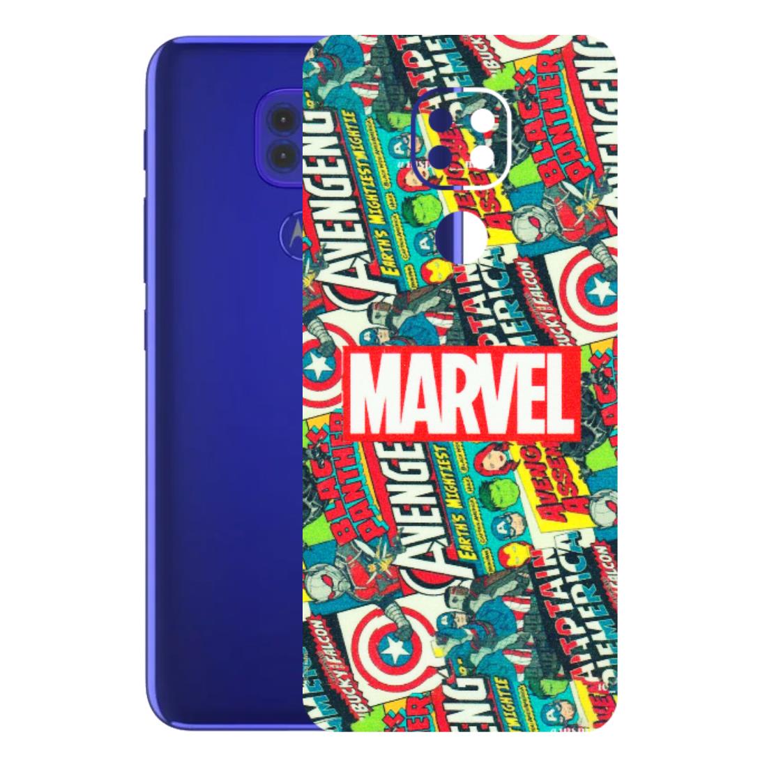 Motorola Phone Skins (All Models) - Marvel Comic Lover - Matte Finish (M-30) Motorola Moto G9