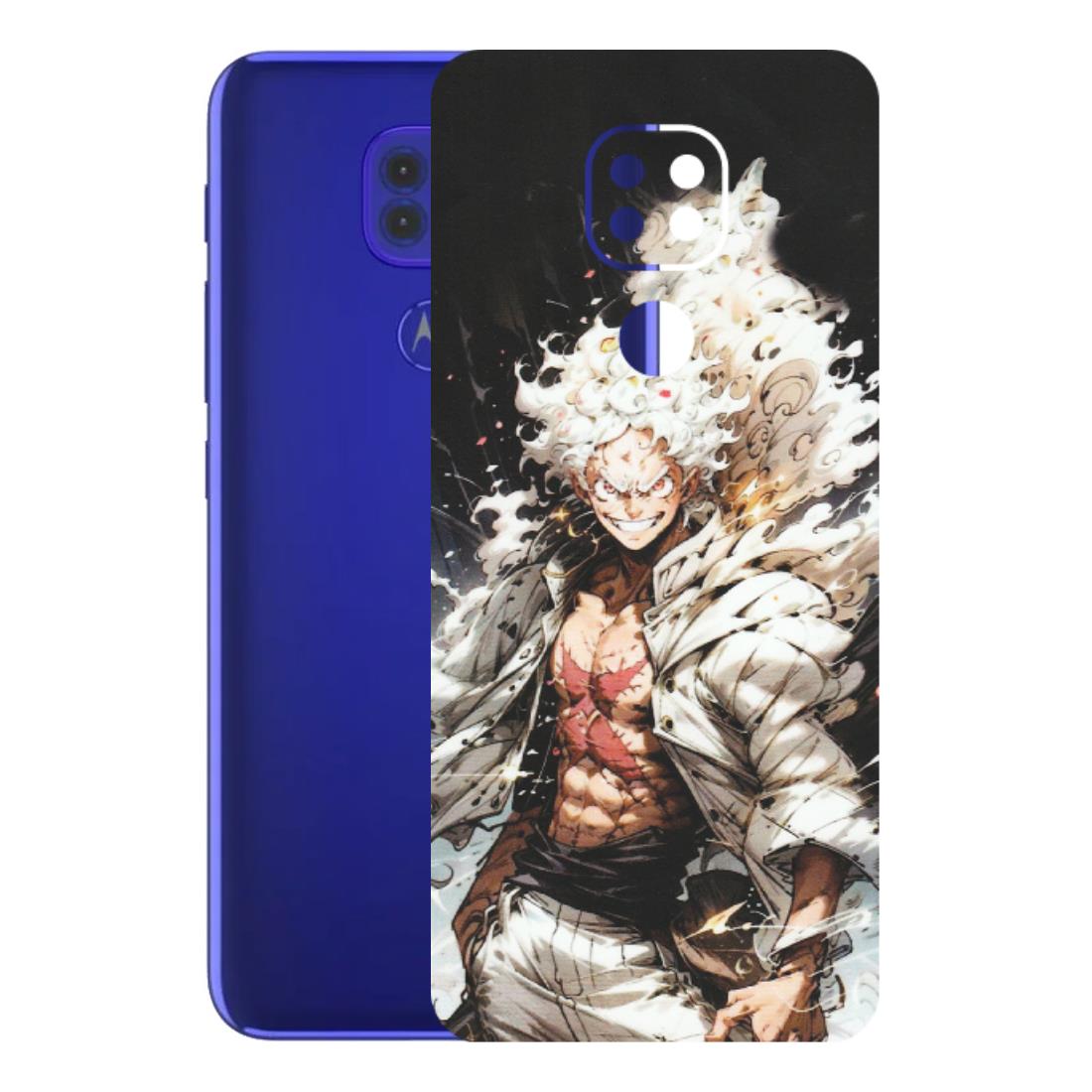 Motorola Phone Skins (All Models) - Anime Angry Classy Character - Matte Finish (M-34) Motorola Moto G9