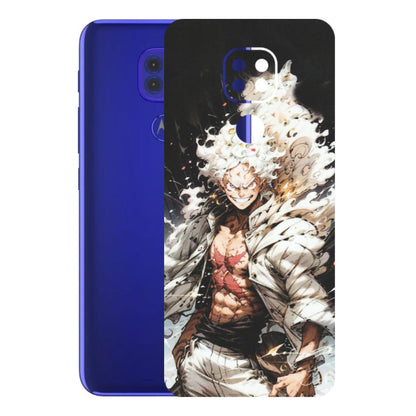 Motorola Phone Skins (All Models) - Anime Angry Classy Character - Matte Finish (M-34) Motorola Moto G9