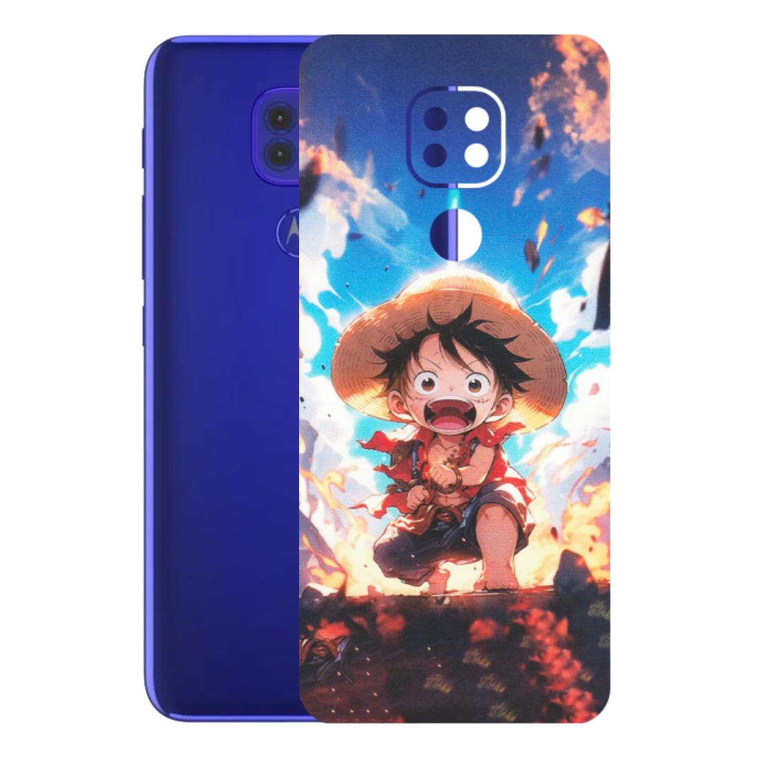 Motorola Phone Skins (All Models) - Toon One Piece Cute Character - Matte Finish (M-35) Motorola Moto G9