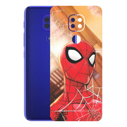 Motorola Phone Skins (All Models) - Spiderman Face New - Matte Finish (M-41) Motorola Moto G9