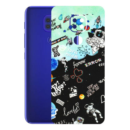 Motorola Phone Skins (All Models) - Living In A Space Dream - Matte Finish (M-46) Motorola Moto G9