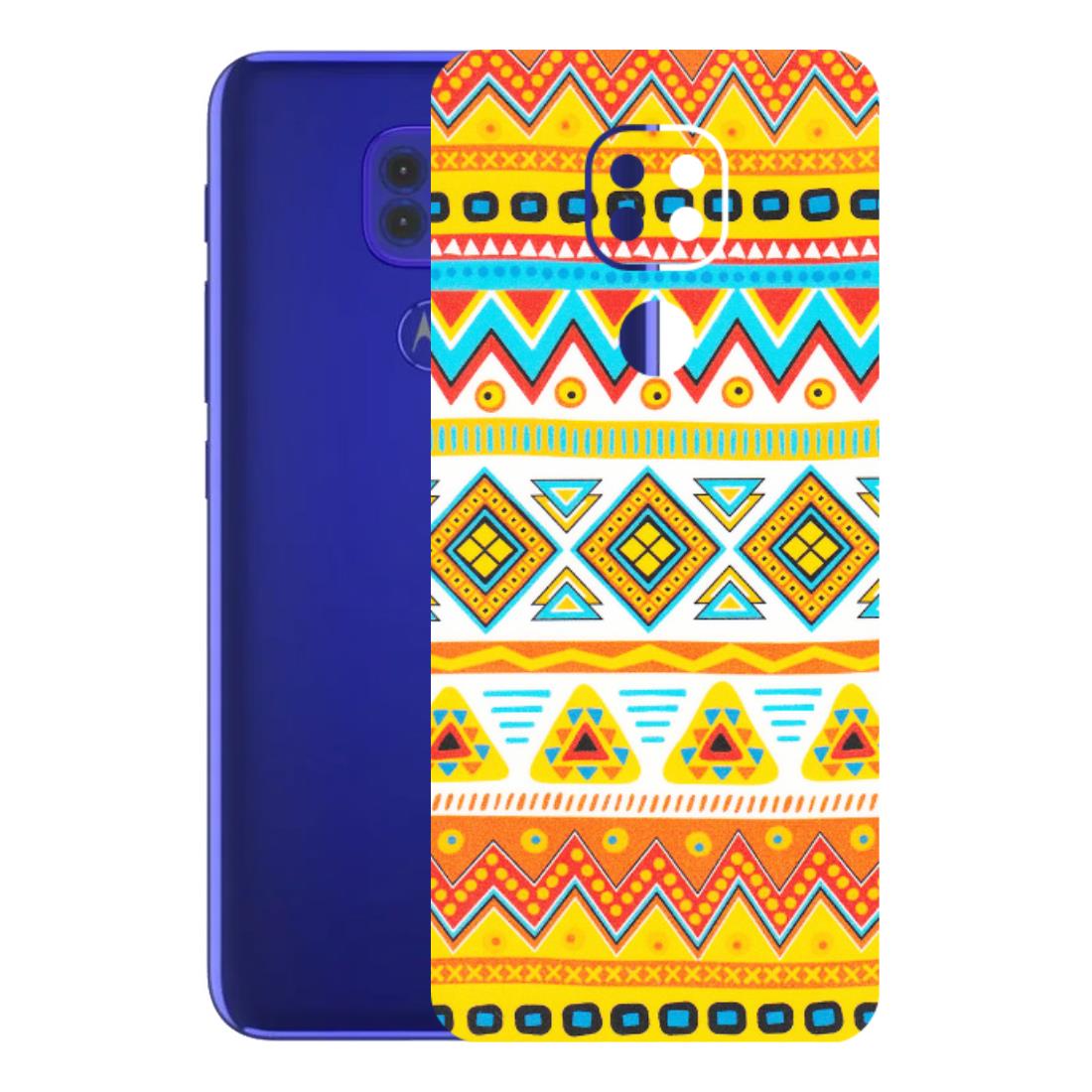 Motorola Phone Skins (All Models) - Mexican Abstract - Matte Finish (M-71) Motorola Moto G9