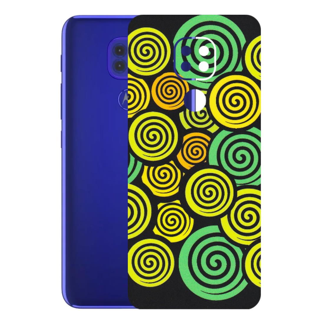 Motorola Phone Skins (All Models) - Crazy Spiral - Matte Finish (M-91) Motorola Moto G9