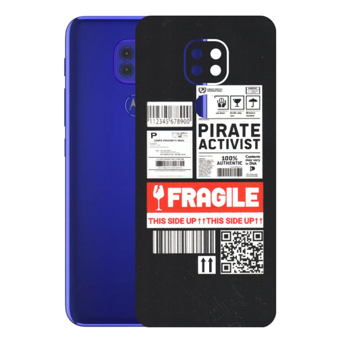 Motorola Phone Skins (All Models) - Handle With Care - Matte Finish (M-99) Motorola Moto G9