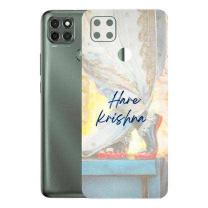 Motorola Phone Skins (All Models) - Hare Krishna - 3D Embossed Finish (L-03) Motorola Moto G9 Power