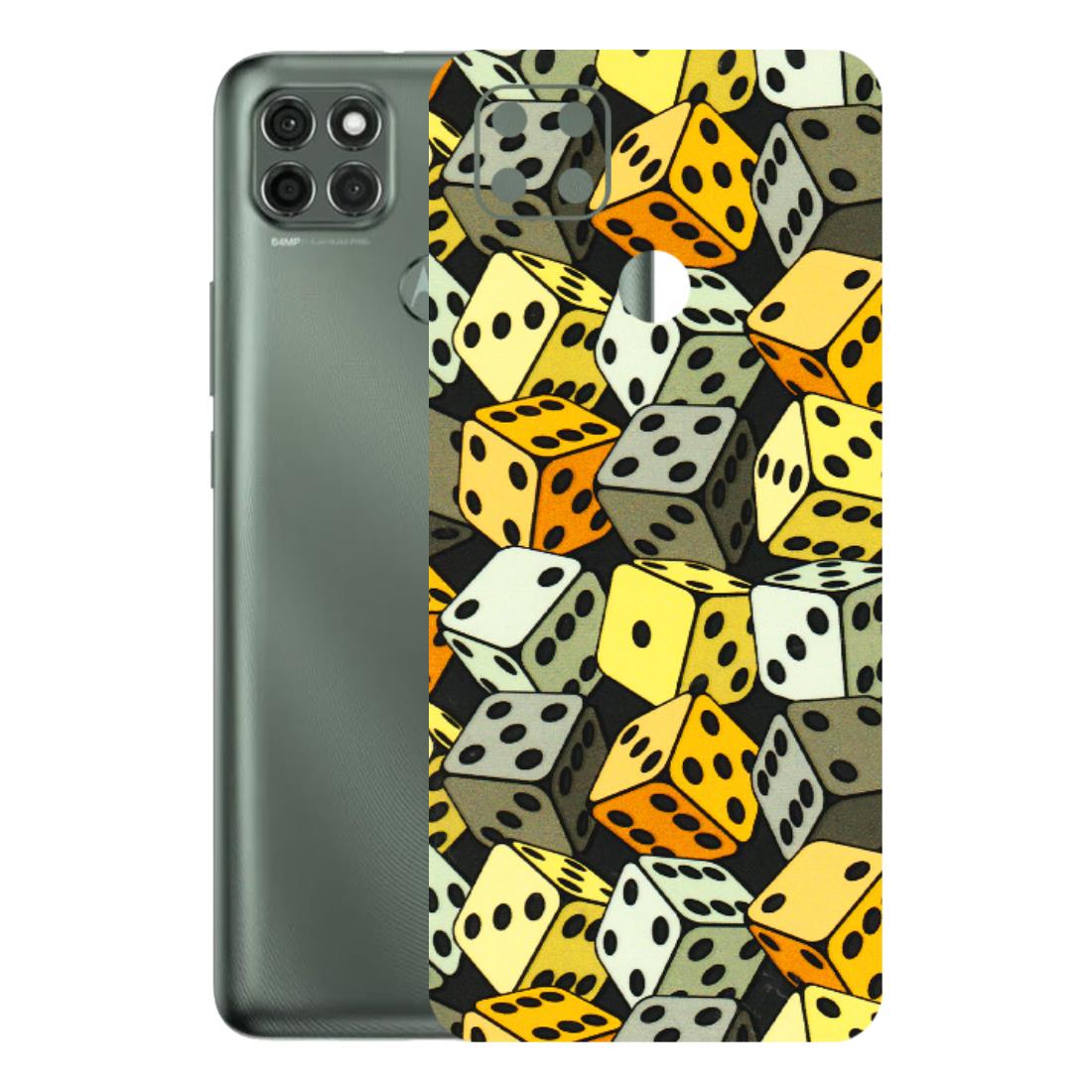 Motorola Phone Skins (All Models) - Dices Of Life - 3D Embossed Finish (L-04) Motorola Moto G9 Power