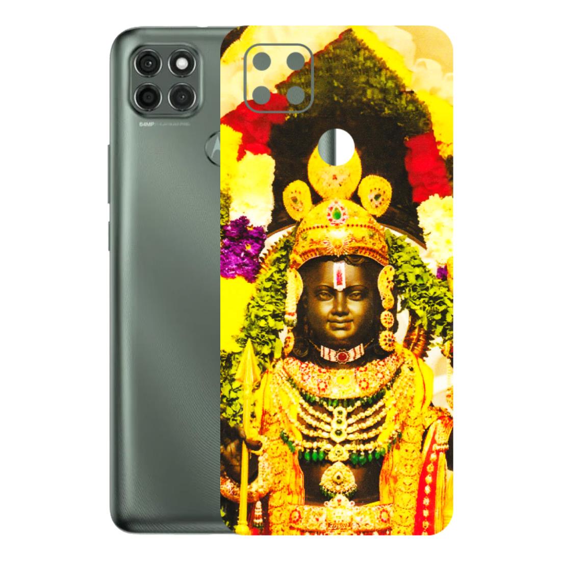 Motorola Phone Skins (All Models) - Ram Lalla Ayodhya - 3D Embossed Finish (L-103) Motorola Moto G9 Power