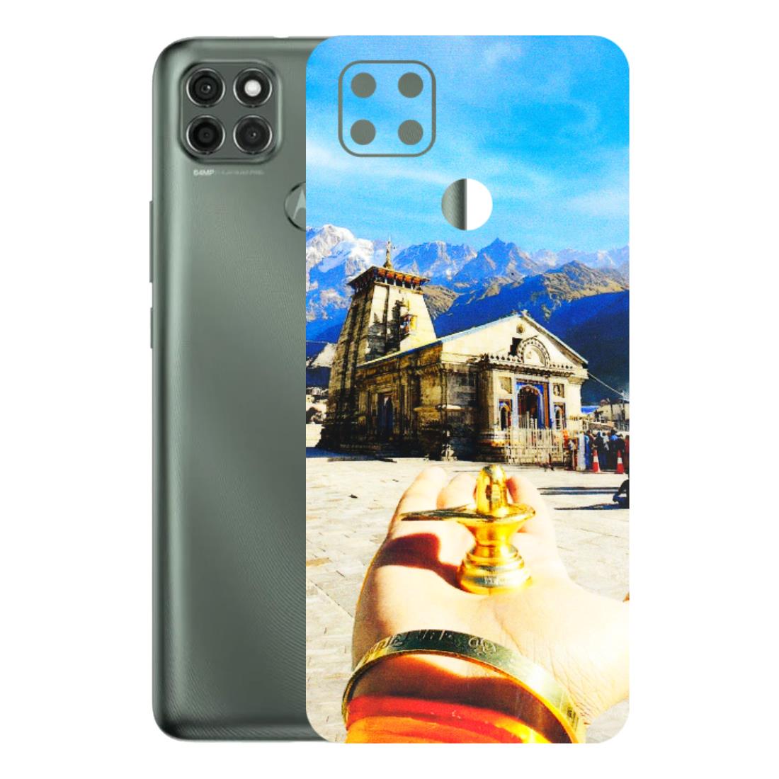 Motorola Phone Skins (All Models) - Beauty of Kedarnath - 3D Embossed Finish (L-108) Motorola Moto G9 Power