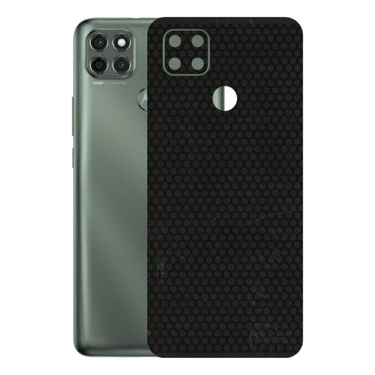 Motorola Phone Skins (All Models) - Black honeycomb - 3D Embossed Finish (L-114) Motorola Moto G9 Power