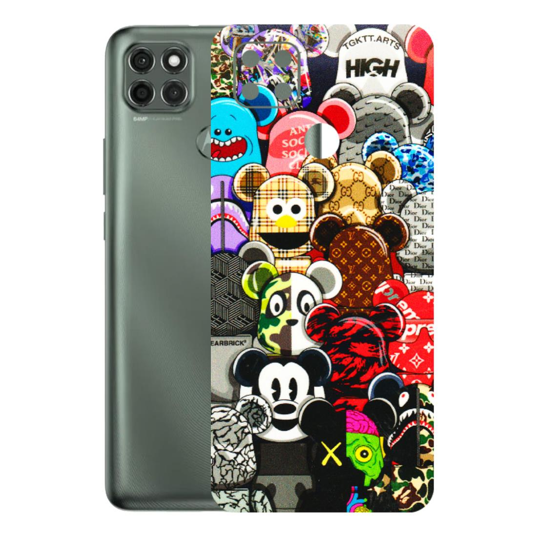 Motorola Phone Skins (All Models) - More Mickey Mouses - 3D Embossed Finish (L-118) Motorola Moto G9 Power