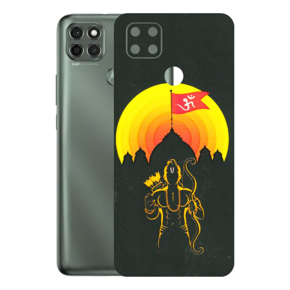 Motorola Phone Skins (All Models) - Lord Ram - 3D Embossed Finish (L-132) Motorola Moto G9 Power