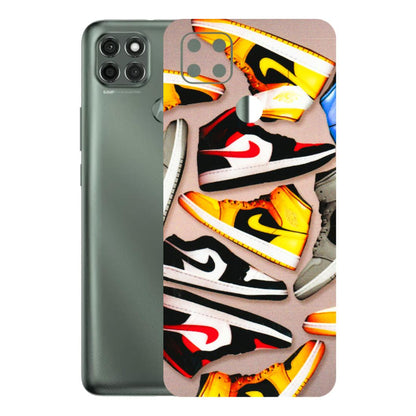 Motorola Phone Skins (All Models) - Sneaker Lover - 3D Embossed Finish (L-135) Motorola Moto G9 Power