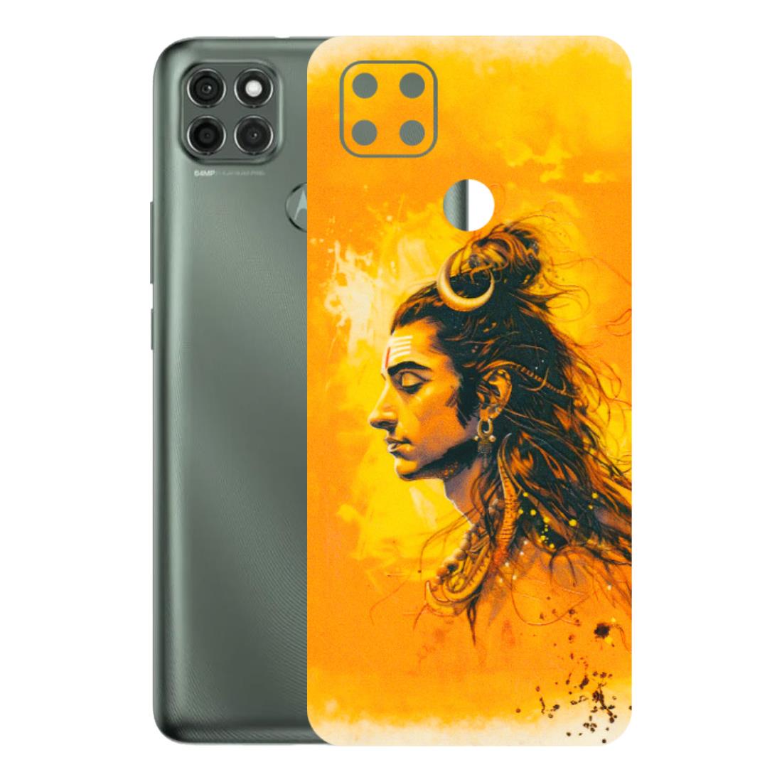 Motorola Phone Skins (All Models) - Shiv Shakti - 3D Embossed Finish (L-14) Motorola Moto G9 Power
