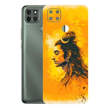 Motorola Phone Skins (All Models) - Shiv Shakti - 3D Embossed Finish (L-14) Motorola Moto G9 Power