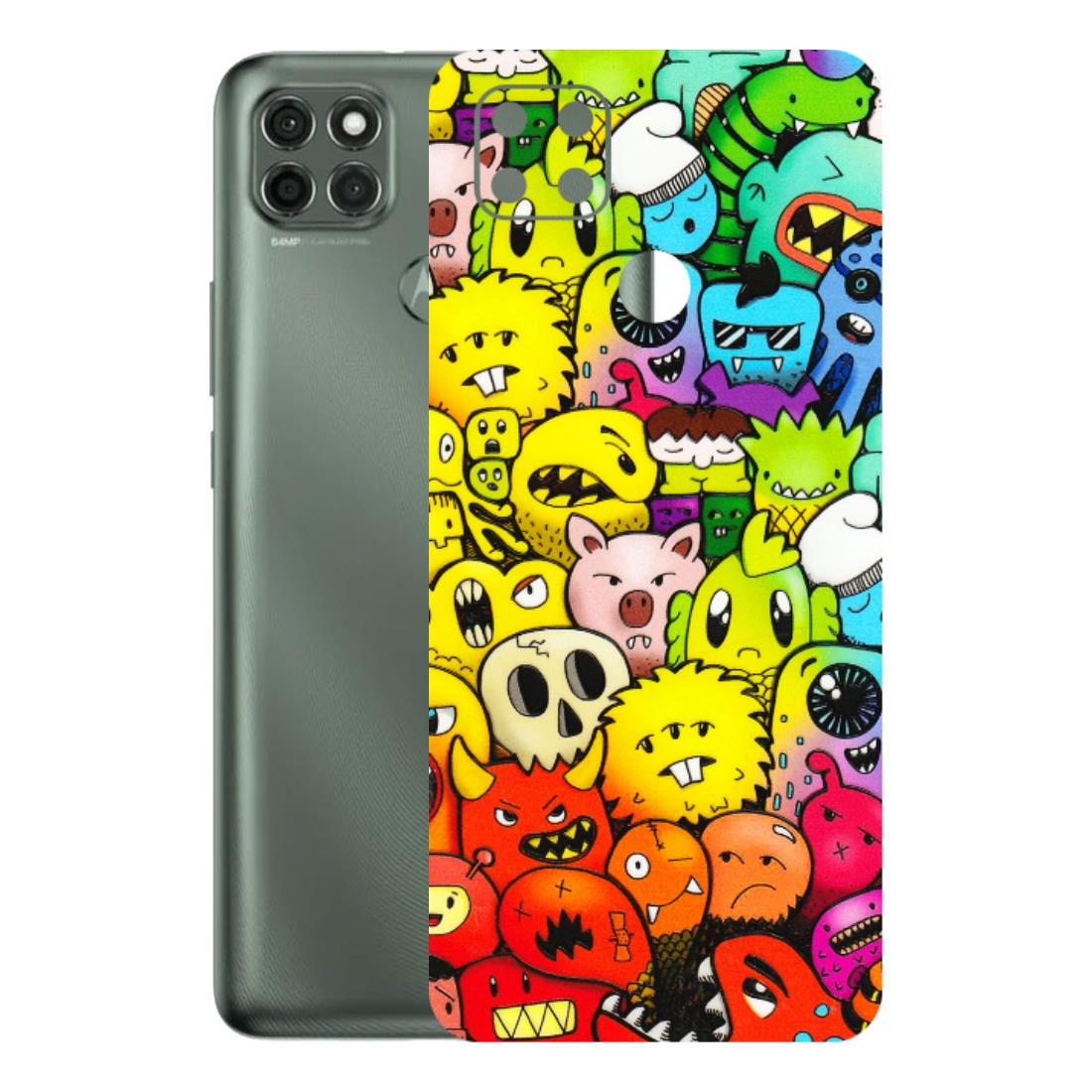 Motorola Phone Skins (All Models) - Angry Funkies - 3D Embossed Finish (L-169) Motorola Moto G9 Power