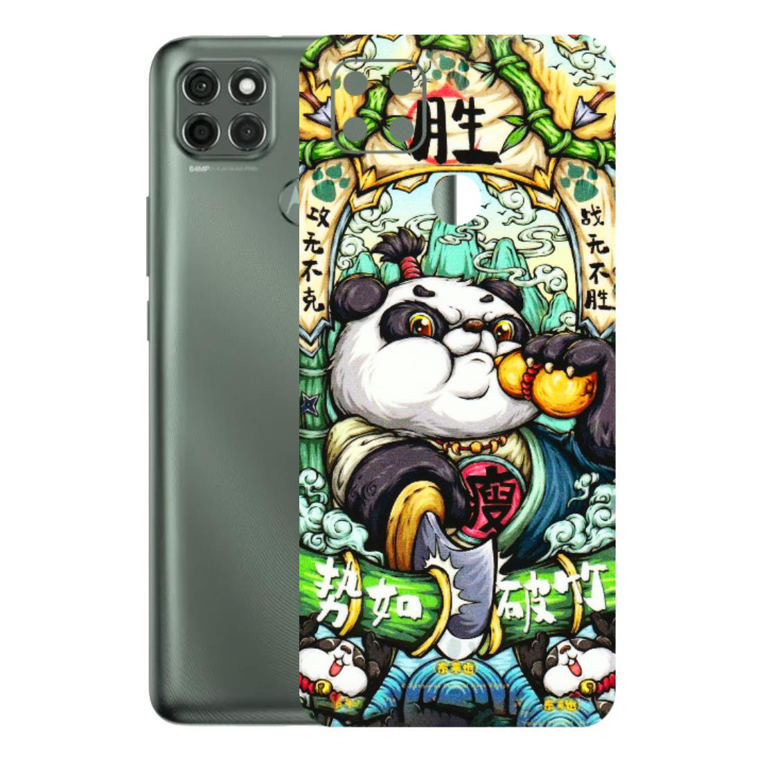 Motorola Phone Skins (All Models) - Royal Rich Panda - 3D Embossed Finish (L-170) Motorola Moto G9 Power