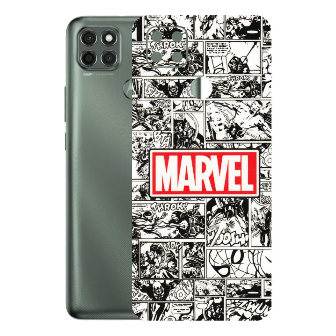 Motorola Phone Skins (All Models) - Marvel Comic - 3D Embossed Finish (L-171) Motorola Moto G9 Power