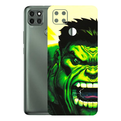 Motorola Phone Skins (All Models) - Hulk - 3D Embossed Finish (L-180) Motorola Moto G9 Power